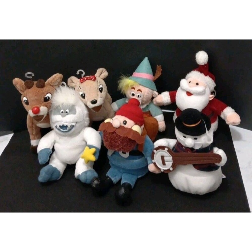 RUDOLPH THE ISLAND OF MISFIT TOYS Stuffed 7 FIGURE PRESTIGE